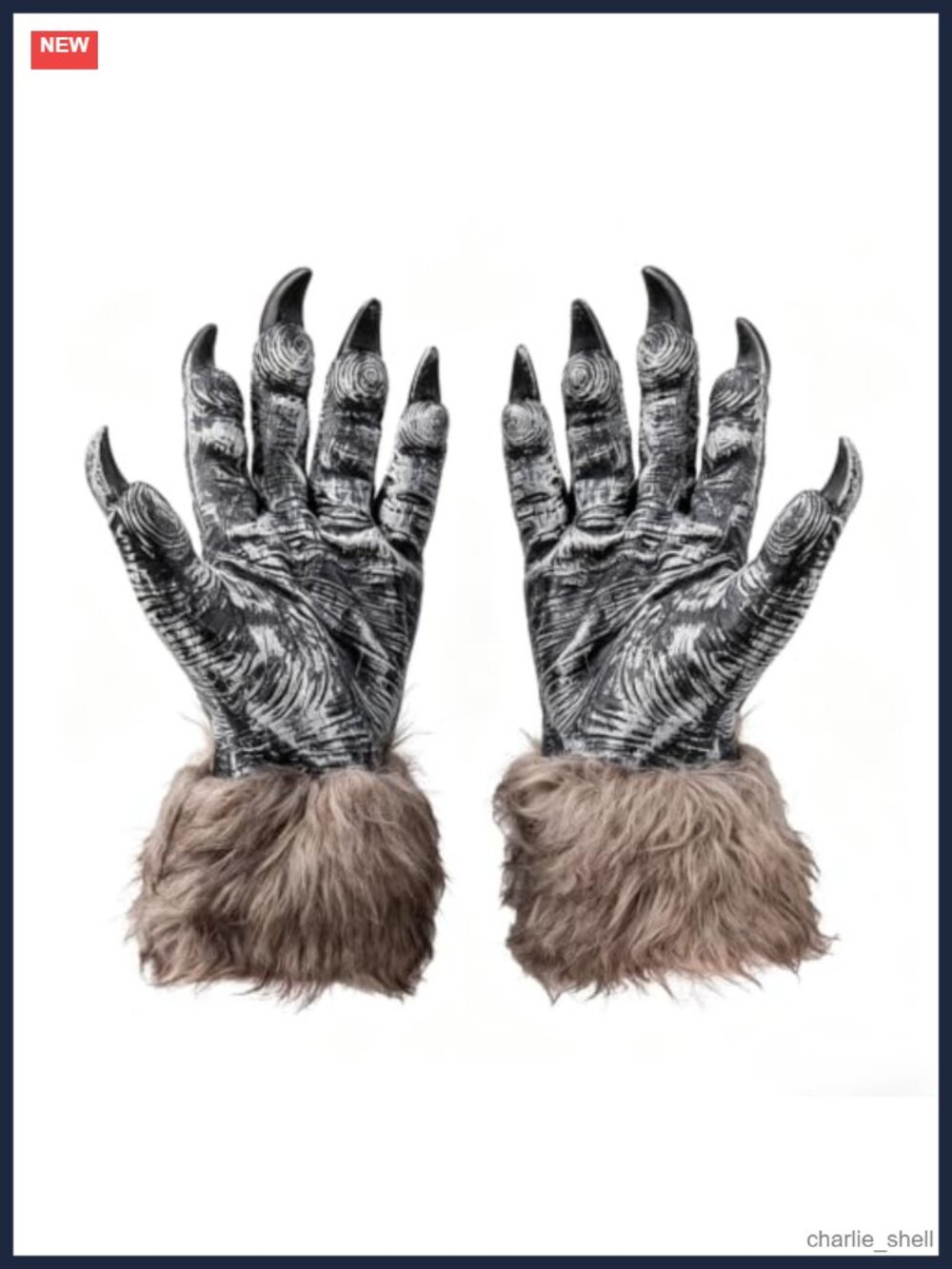 Werewolf Wolf Claws Gloves Latex Cosplay Halloween Costume Accessory